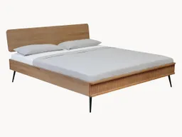 allnatura Massivholzbett "Ondas" 90x200 cm ohne – Produktbild 1 von 1
