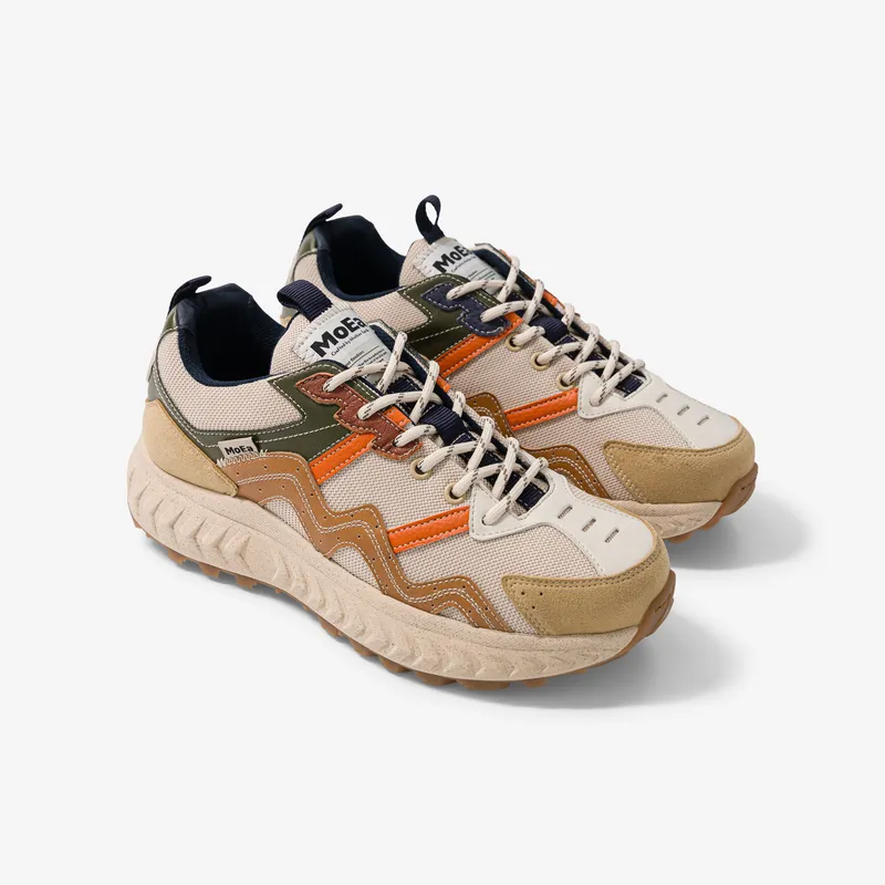 MoEa MoEa Herren vegan Sneakers Gen7 All In Mountain Mehrfarbig, Braun, – Produktbild 2 von 2