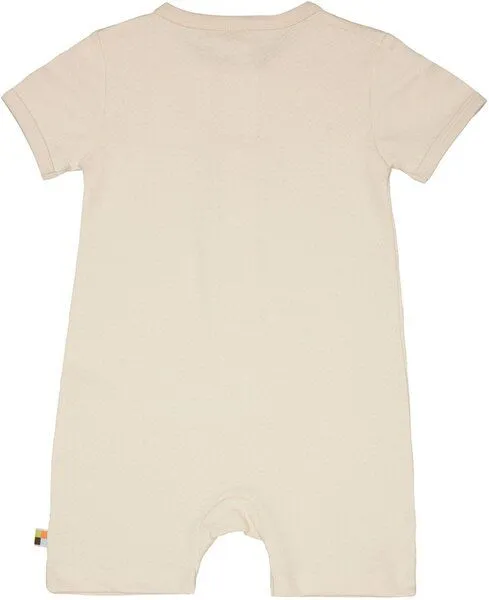 loud + proud loud + proud Babys & Kinder Spieler aus Musseline Jersey, GOTS-zertifiziert, Vanilla(natur), – Produktbild 1 von 2