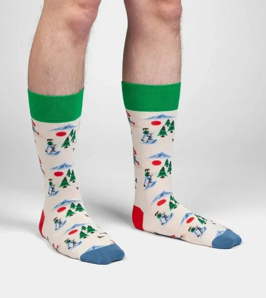 DillySocks DillySocks Socken Alpine Days aus Biobaumwoll-Mix, Mehrfarbig, – Produktbild 4 von 4