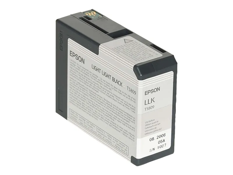 Epson Epson Tintenpatrone T5809 light-light-schwarz – Produktbild 1 von 1