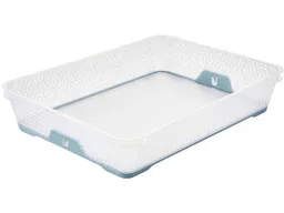 Keeeper keeeper Aufbewahrungskörbchen "Jonas" DIN A4 mit Anti-Haft, 36 x 26,5 x 7 cm, nordic blue – Produktbild 1 von 1