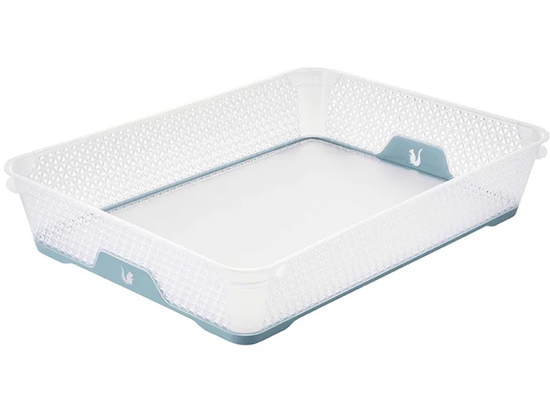 Keeeper Keeeper Aufbewahrungskörbchen "Jonas" DIN A4 mit Anti-Haft, 36 x 26,5 x 7 cm, Nordic blue, – Produktbild 1 von 1
