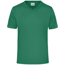 James & Nicholson James & Nicholson Herren T-Shirt Active-V JN736 Gr. 2XL green – Produktbild 1 von 1