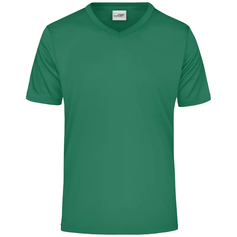 James & Nicholson James & Nicholson Herren T-Shirt Active-V JN736 Gr. 3XL green – Produktbild 1 von 1