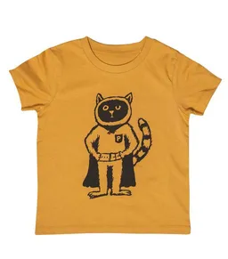 päfjes päfjes Power Superhelden Kater - Fair Wear Bio Kinder T-Shirt – Produktbild 1 von 1