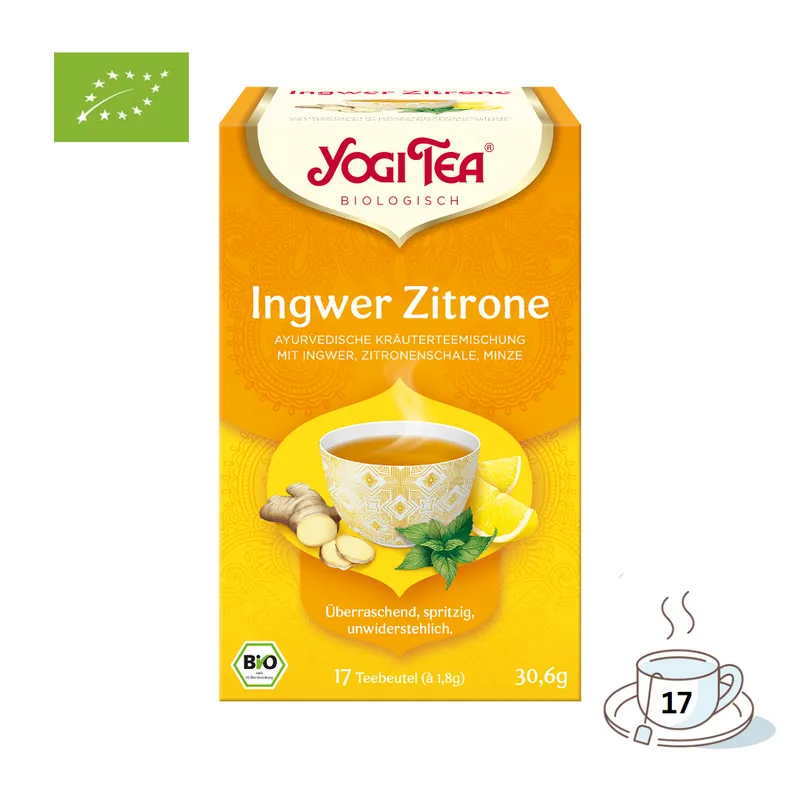 YOGI TEA YOGI TEA Ingwer-Zitronen-Tee im Beutel – Produktbild 4 von 4