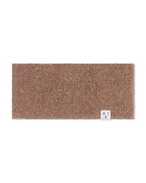 MATONA Matona Strickstirnband für Kinder, Frauen und Männer aus Bio-Baumwolle und Lammwolle / Knitted Headband, Sepia, – Produktbild 2 von 2