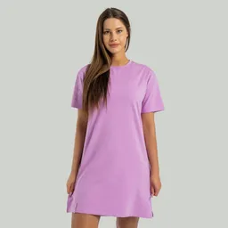 GymBeam OG1 STRIX ALPHA T-Shirt Dress für Frauen in Amethyst S – Produktbild 1 von 1