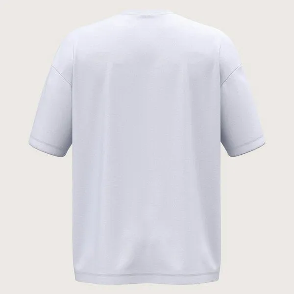 YTWOO YTWOO Oversized Herren T-Shirt, Weiß, – Produktbild 2 von 3