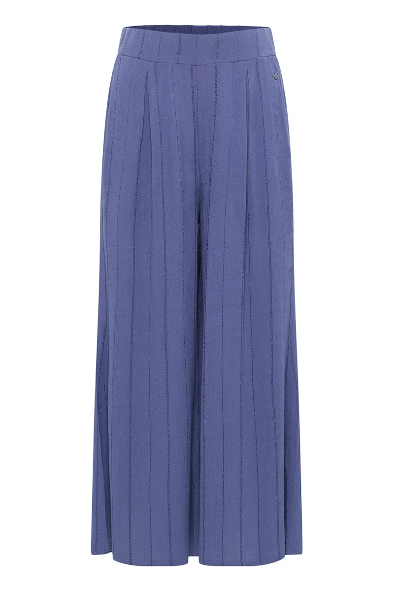 Tranquillo Hose Paulaa aus EcoVero™ Viskose - indigo blue / 40 – Produktbild 1 von 2