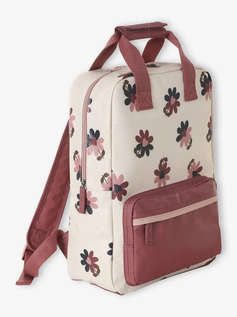 Vertbaudet Mädchen Schulrucksack blush, Blush, – Produktbild 1 von 4