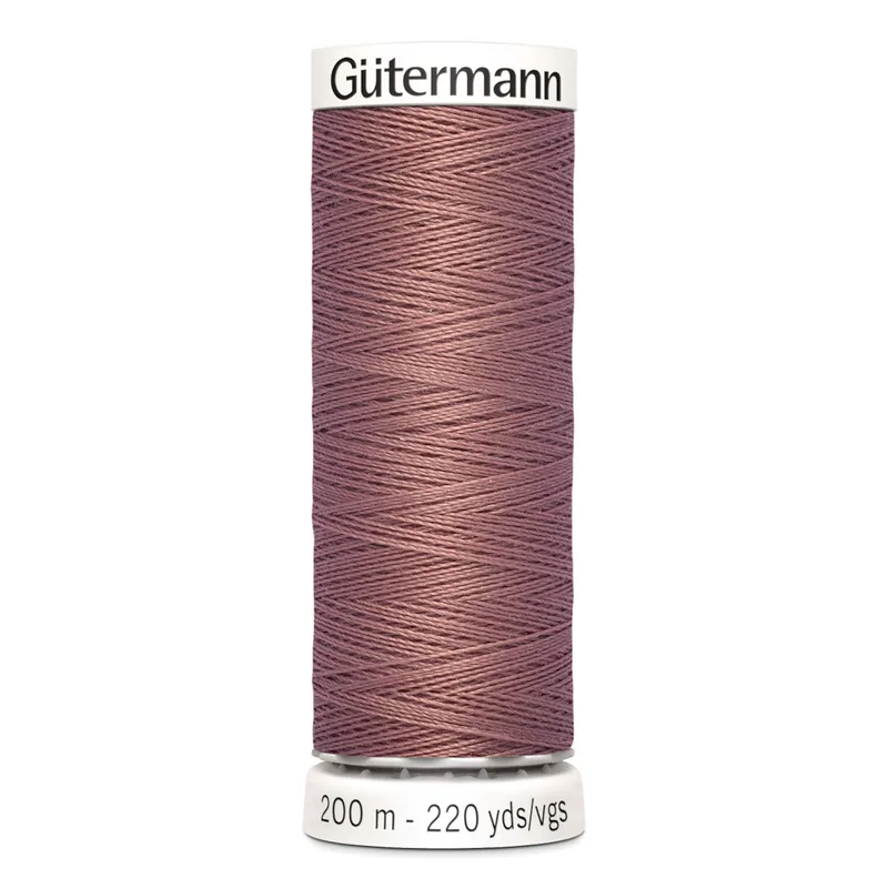 Gütermann Gütermann Allesnäher 200m 844 Dunkelaltrosa – Produktbild 1 von 1