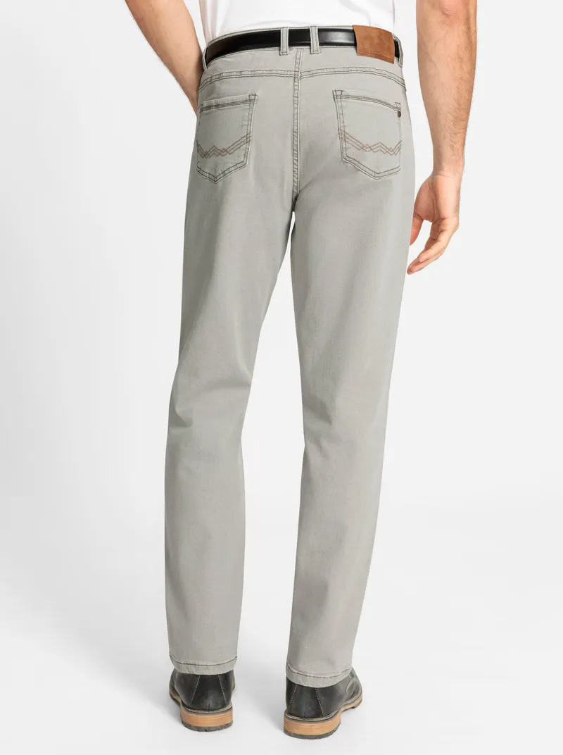 marco donati 5-Pocket-Jeans light grey-denim, Light grey-denim, – Produktbild 3 von 3