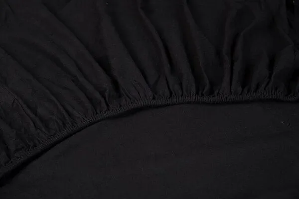 Kayori Kayori Nagano - Spannbettlaken für Topper Matratze - Flanell, Schwarz, – Produktbild 1 von 1