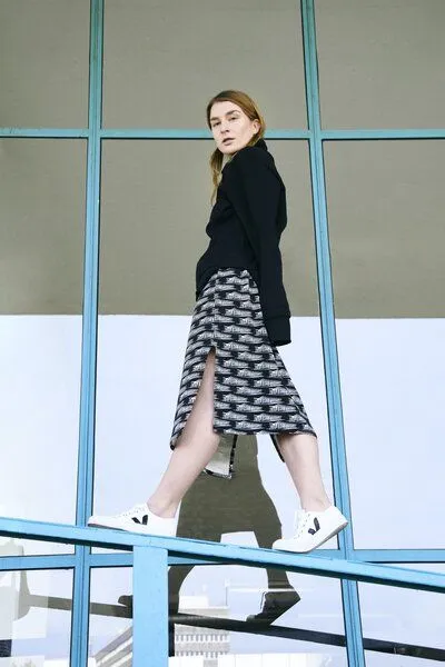 Sophia Schneider-Esleben Sophia Schneider-Esleben Tube Skirt Haniel - Damenrock aus Bio-Baumwolle – Produktbild 3 von 3