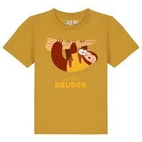 watabout kids watabout.kids T-Shirt Kinder Faultier Großer Bruder, Ochre, – Produktbild 1 von 1