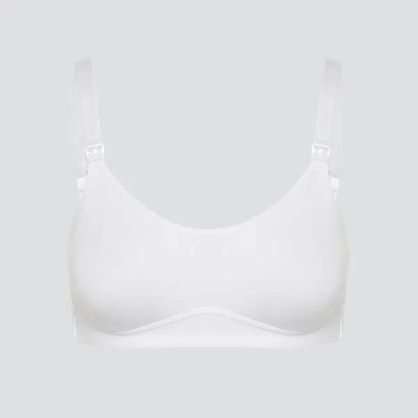 comazo|earth comazo|earth Fairtrade Still-BH ohne Bügel | GOTS zertifiziert, Weiss, – Produktbild 4 von 4