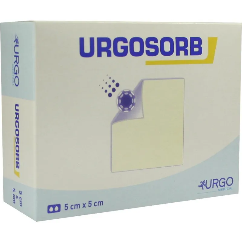 Urgo URGOSORB 5x5 cm Kompressen 10 St Kompressen – Produktbild 1 von 1