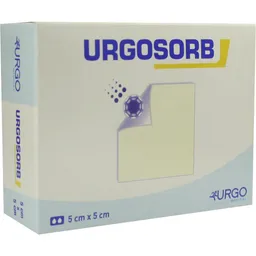 Urgo URGOSORB 5x5 cm Kompressen 10 St Kompressen – Produktbild 1 von 1