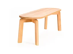 Caritas Werkstätten Caritas Werkstätten Kinderbank Leo Buche massiv geölt 90 x 30 x 32,5 cm – Produktbild 1 von 1