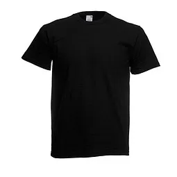 Fruit Of The Loom FRUIT OF THE LOOM® Unisex T-Shirt Original T, schwarz, S – Produktbild 1 von 1