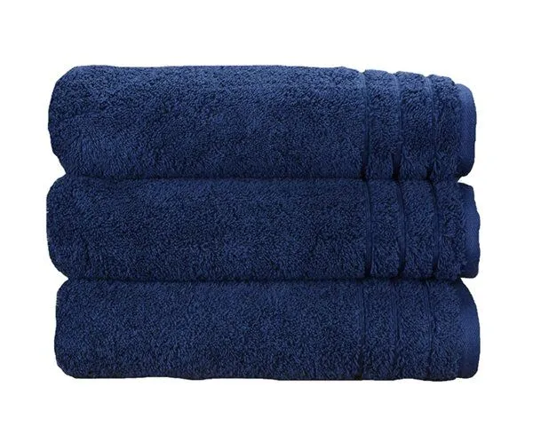 A&R Textile A&R Textile XL Organic Badetuch 100 x 180 cm (1 Stück), Navy, – Produktbild 1 von 2