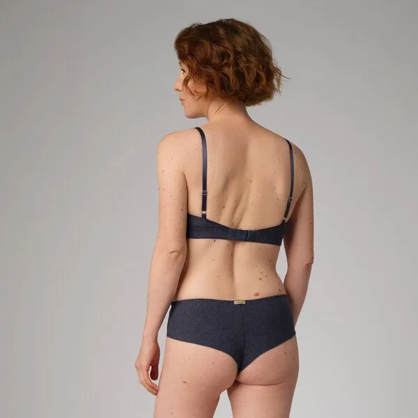 comazo|earth comazo|earth Fairtrade Brasil-Slip | GOTS zertifiziert, Marine-melange, – Produktbild 2 von 4