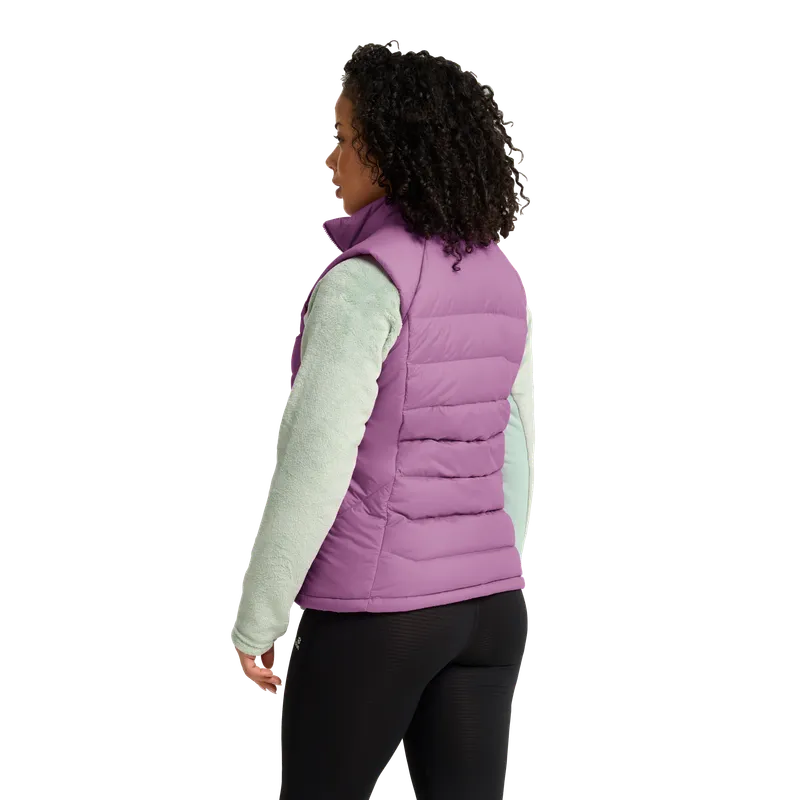 Jack Wolfskin Jack Wolfskin Wild Pass Down Vest Women Warme Fleeceweste Midlayer 3-in-1 System Damen M pink, Vivid orchid, – Produktbild 2 von 2