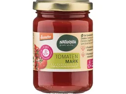 Naturata NATURATA Bio-Tomatenmark im Glas, einfach konzentriert, demeter-zertifiziert, 125 g – Produktbild 1 von 1