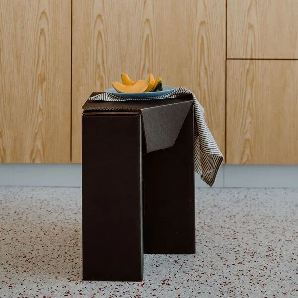 ROOM IN A BOX ROOM IN A BOX Papphocker, Gelb, – Produktbild 3 von 4