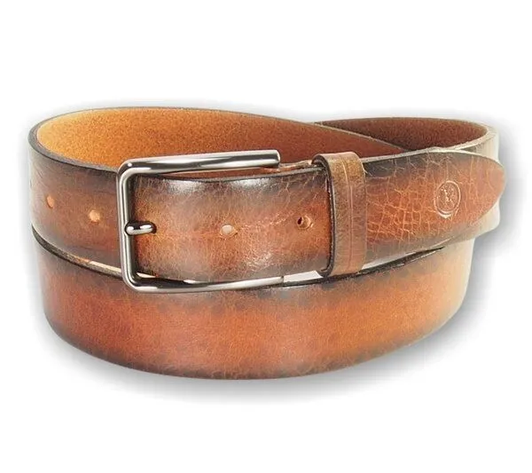 Greenbelts Greenbelts Herren Ledergürtel BRAY, Cognac, – Produktbild 2 von 4