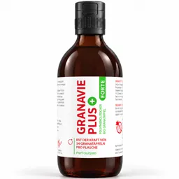 Cellavent Healthcare Bio Granatapfelsaft Konzentrat - Granavie PLUS Forte 300 ml – Produktbild 1 von 1