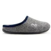 thies Veganer Slipper "thies ® PET Piping" aus weichem Filz, Grey, – Produktbild 1 von 1
