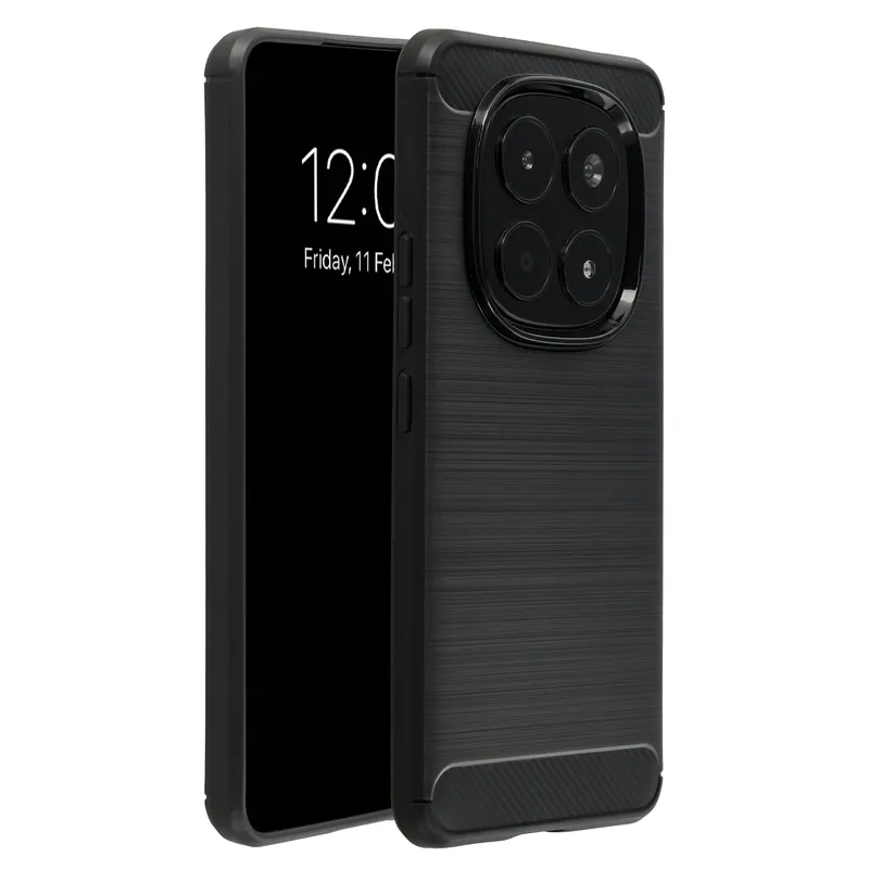 imoshion imoshion Brushed Back Cover für das Xiaomi Redmi Note 15 Pro (4G), Schwarz, – Produktbild 1 von 1