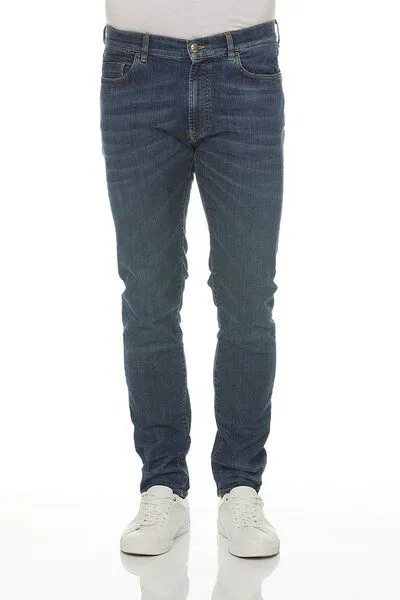 Wunderwerk Wunderwerk Herrenhose aus Bio-Baumwolle "Steve slim high flex", Blau (840 blue), – Produktbild 3 von 4