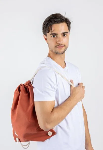 TORLAND TORLAND Gymsack GYAN, Orange (rust), – Produktbild 2 von 3
