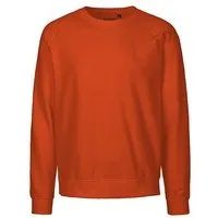 Neutral Neutral® Neutral Sweatshirt Pullover Sweater Pulli 100% GOTS Bio Baumwolle, Orange, – Produktbild 1 von 1