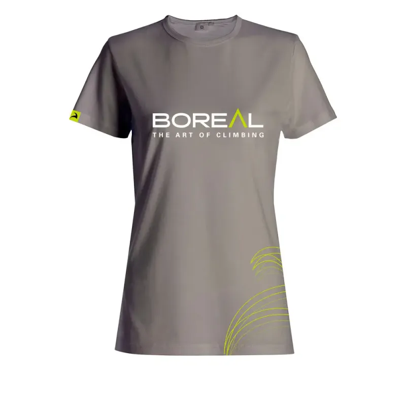 Boreal T-Shirt aus Bio-Baumwolle Frau Boreal, Gris, – Produktbild 1 von 2