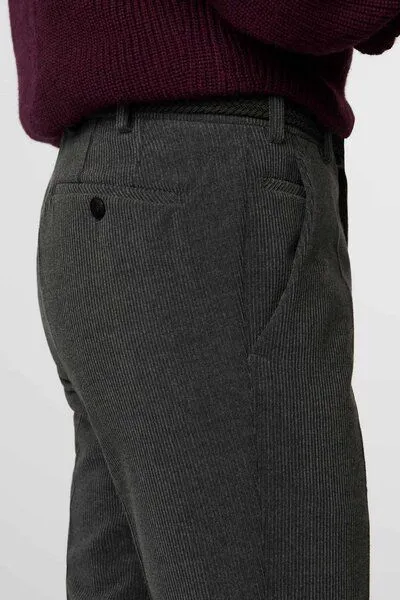 Meyer MEYER Wollcord Chino, Grau (anthrazit), – Produktbild 4 von 4