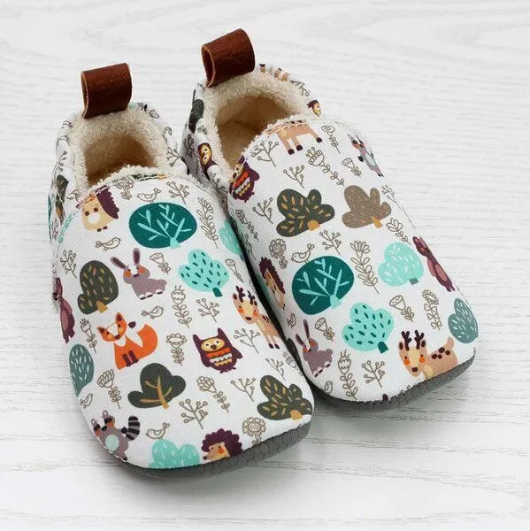 Pololo Pololo Barfuß-Hausschuhe aus Seaqual Yarn, Futter aus Baumwolle (organic) vegan, Wald, – Produktbild 3 von 4