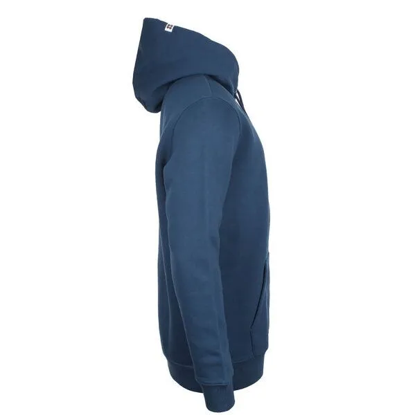 FÄDD FÄDD Herren Sweatshirt Hoodie aus Bio-Baumwolle "GLÜCKSSCHISS PÄP", Blau, – Produktbild 4 von 4