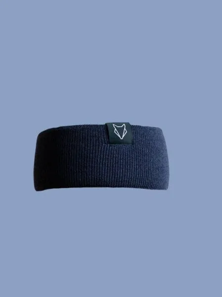 VEROIKON VEROIKON Merino-Stirnband Fuchsbau, Taubenblau, – Produktbild 1 von 2
