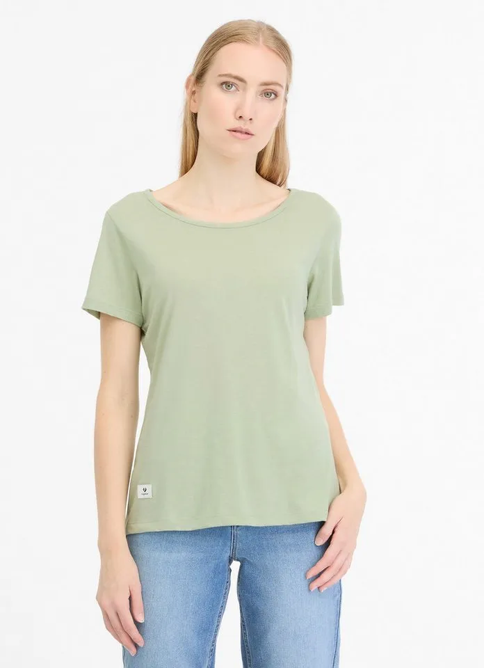 ragwear ragwear T-Shirt MINTTA weiche Jerseyqualität, Grün, – Produktbild 1 von 1