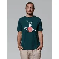 watapparel watapparel T-Shirt Unisex Astronaut says Hi, Glazed green, – Produktbild 1 von 1