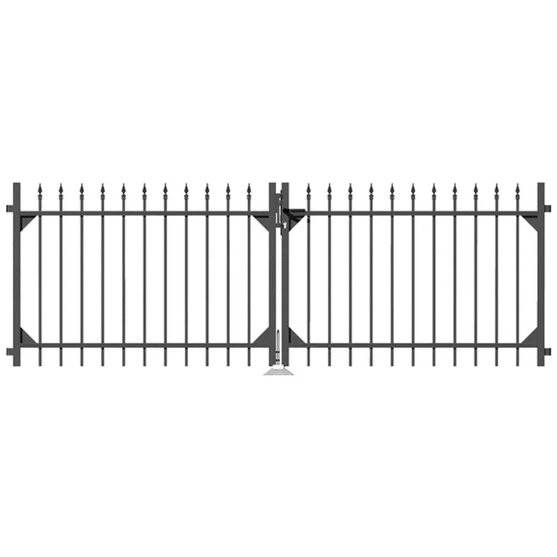 Alberts ALBERTS Doppeltor Chaussee, Alu,anthrazit Kst.b., lichte Breite 3010 mm, Höhe 1000 mm – Produktbild 1 von 1