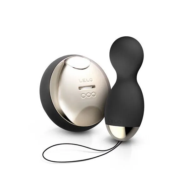 LELO Rotierende und vibrierende Kegel Bälle - LELO HULA Beads, Schwarz, – Produktbild 1 von 3
