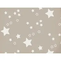 HANS NATUR Bio-Baumwollstoff Meterware Stern grau Breite 170 cm – Produktbild 1 von 1