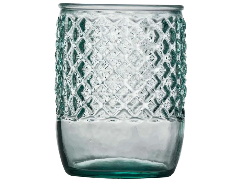 Trinkglas 'Diamant' 0,5 l, aus Recyclingglas – Produktbild 1 von 1