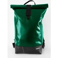 Leonca Leonca Rollrucksack aus LKW-Plane in 11 Farben/3 Größen, Dunkelgrün, – Produktbild 1 von 1